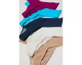 Комплект из 5 стрингов Hanky Panky BreatheSoft Natural Rise с итальянской микрофиброй