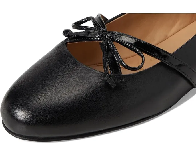 Балетки Trotters Carissa с бантом и мягкой стелькой из натуральной кожи