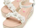 Детские сандалии Steve Madden Kids Arabela с 3D украшениями и ремешком на липучке