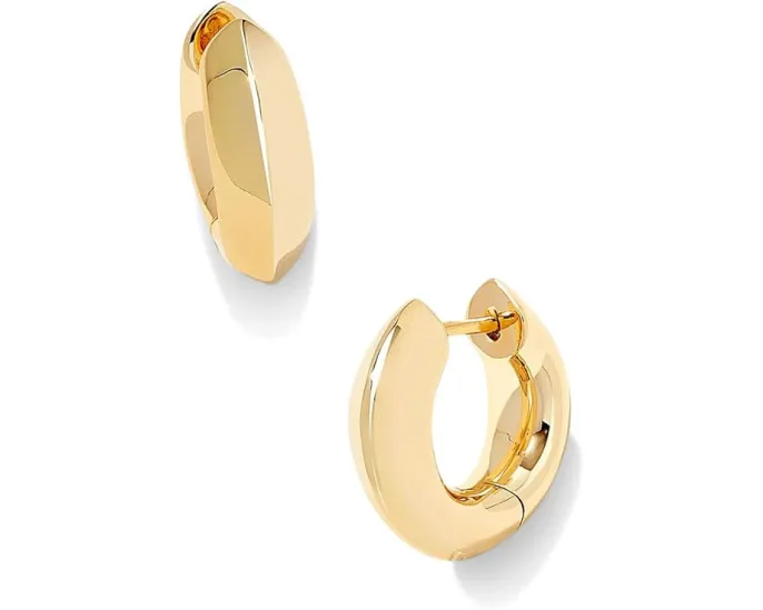 Серьги-гвоздики Kendra Scott Mikki Huggie из латуни