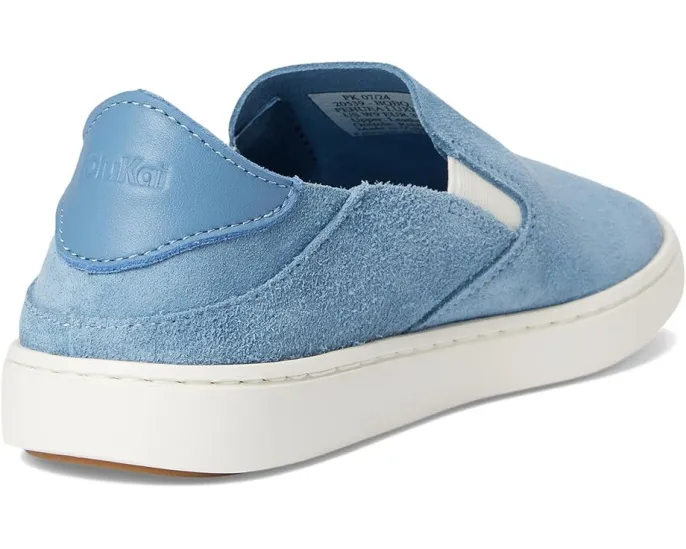 Сланцы OluKai Pehuea Luxe из замши с откидной пяткой