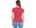 Madewell футболка Crew Neck 90s Tee в красную полоску