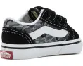 Vans Old Skool V кроссовки для малышей с двойной липучкой