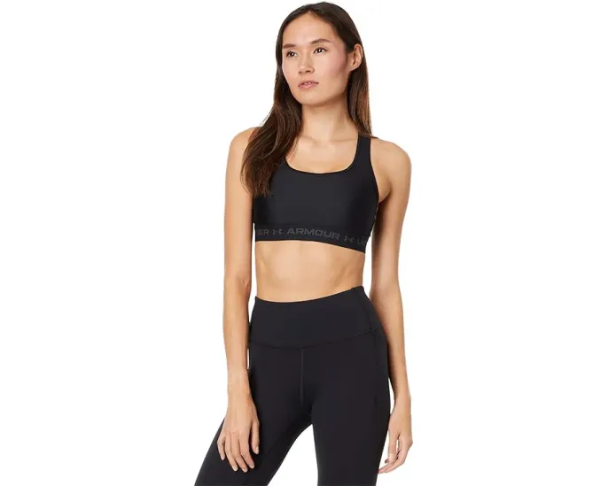 Under Armour Спортивный бюстгальтер Crossback Mid Impact Bra для средней нагрузки