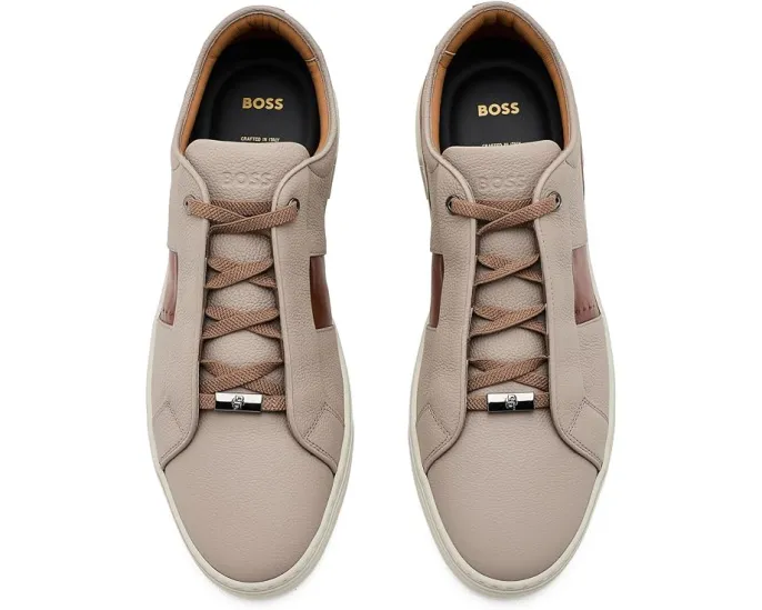 Кроссовки BOSS Gary Two Tone Leather из кожи