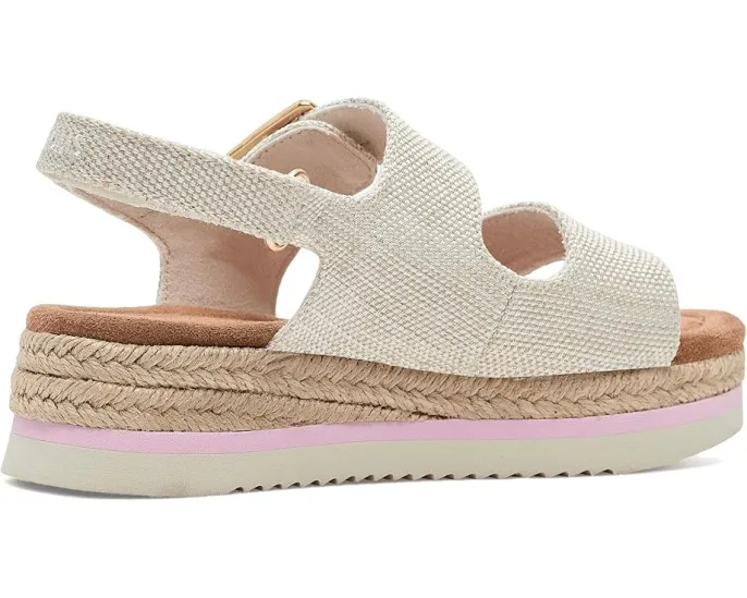 Детские сандалии TOMS Giana на платформе с клиновидным каблуком