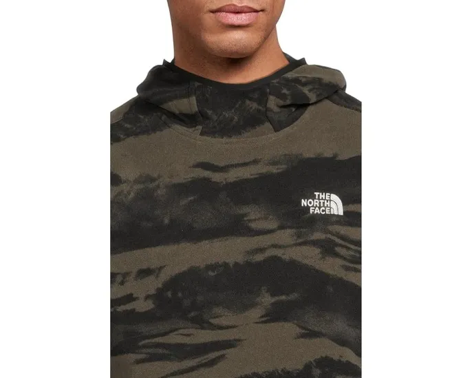 Толстовка The North Face Glacier Fleece с принтом и капюшоном из микрофлиса