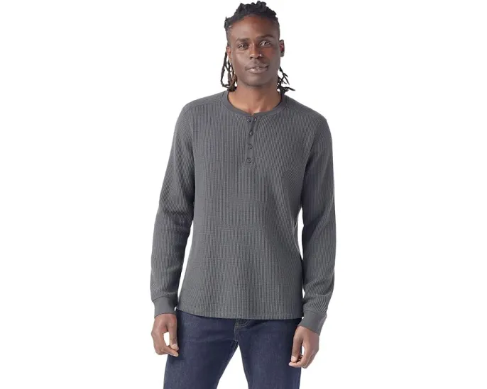 Хенли Smartwool Waffle Long Sleeve из шерсти мериноса