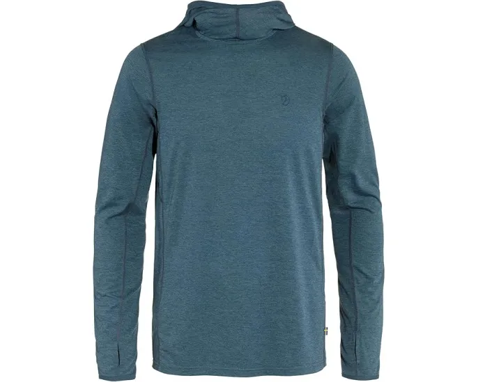 Легкая толстовка с капюшоном Fjällräven Abisko Sun-Hoodie для бега