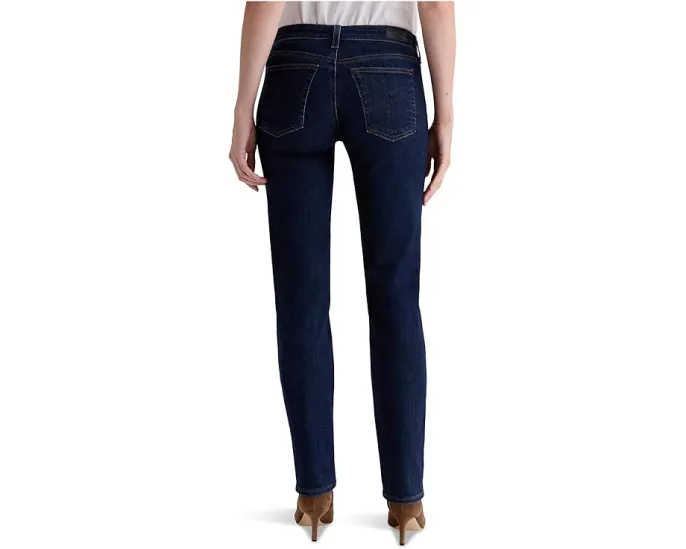 Джинсы AG Jeans Sandra Low Rise Slim Straight с низкой посадкой и прямым кроем