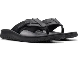 Сандалии Wesley Sun от Clarks с кожаной подкладкой и регулируемой застежкой