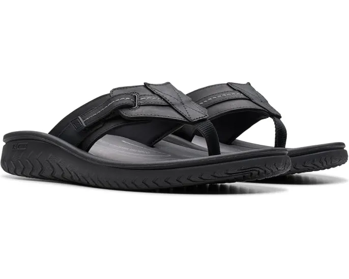 Сандалии Wesley Sun от Clarks с кожаной подкладкой и регулируемой застежкой