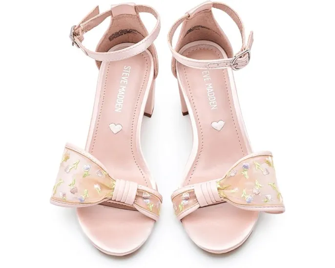 Детские сандалии Steve Madden Kids Abigl с квадратным каблуком и цветами