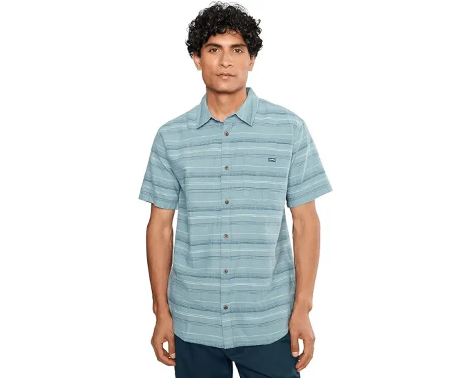 Рубашка Billabong All Day Stripe с коротким рукавом и полосатым принтом