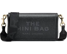 Мини-сумка The Leather Mini Bag из кожи с регулируемым ремнем Marc Jacobs