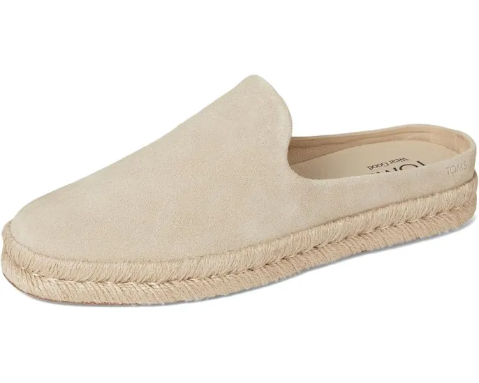 Мюли TOMS Santiago с верхом из замши и стелькой CloudBound
