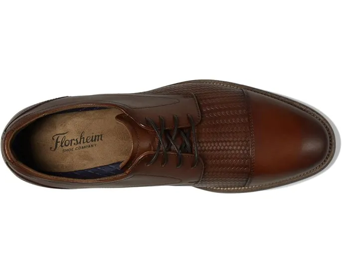 Оксфорды Florsheim Rucci Weave Cap Toe с плетеным принтом