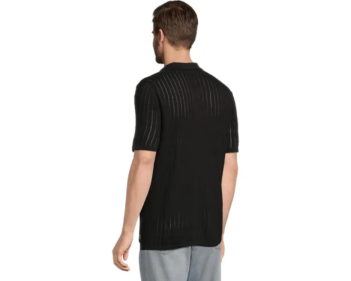 Рубашка John Varvatos Moore с коротким рукавом из органического хлопка