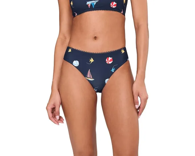 Шорты пляжные Seafolly BeachClub Retro с отделкой воланом