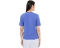 Футболка Raw Hem V Neck с принтом Celiora Johnny Was