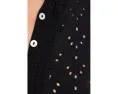 Топ с воротником-рюшей и ажурной вязкой Knit Eyelet от NIC+ZOE