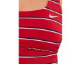 Танкини Nike Preppy Pinstripe с квадратным вырезом из переработанного полиэстера