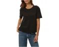 Футболка Michael Stars Nina с коротким рукавом и круглым вырезом