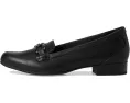 Лоферы Juliet Echo от Clarks из кожи с декором horsebit и каблуком