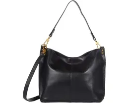 Сумка через плечо Pier из полированной кожи с регулируемым ремнем HOBO