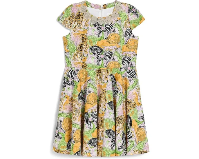 Lilly Pulitzer платье Idala с коротким рукавом для девочек