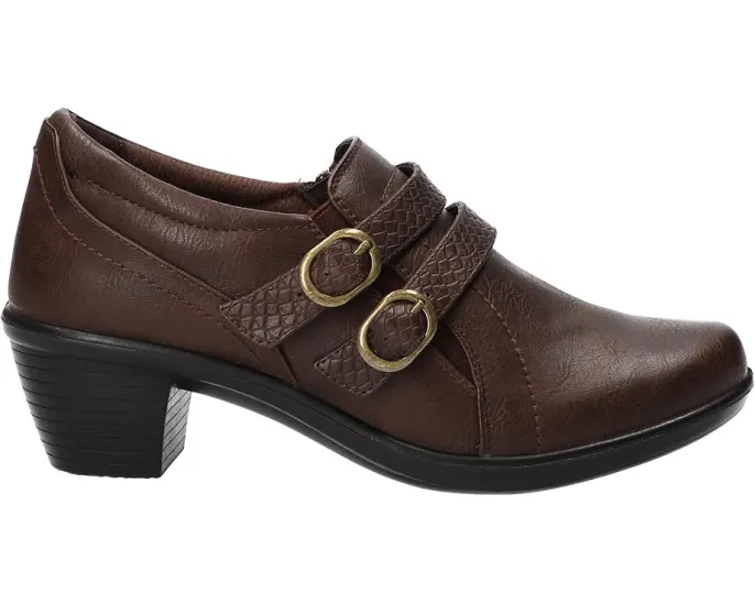 Ботинки Easy Street Stroll с двойной пряжкой на платформенном каблуке