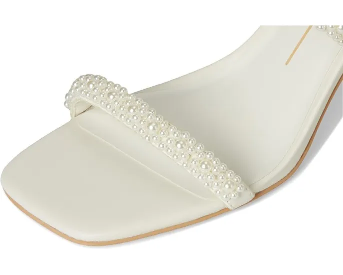 Босоножки Nolah Pearl на квадратном каблуке с жемчужным декором