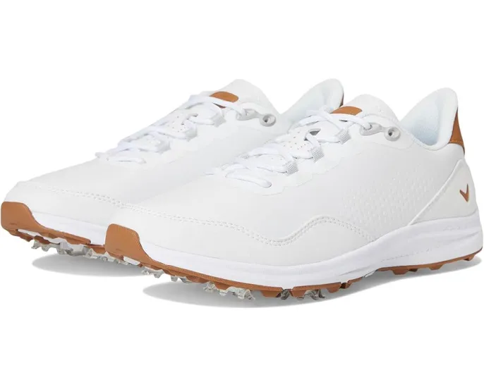 Женские гольф-туфли Callaway Coronado v4 с водонепроницаемым верхом и шипами