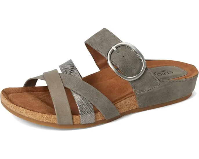 EuroSoft Genalyn босоножки на платформе с регулируемой застежкой и пробковой стелькой