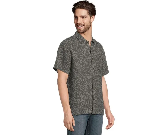 Рубашка Hurley Encinitas с коротким рукавом из льняной смеси