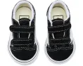 Vans Old Skool V кроссовки для малышей с двойной липучкой