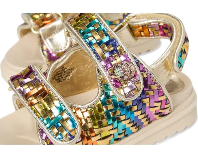 Kurt Geiger London Kids Mini Orson сандалии на липучке для малышей