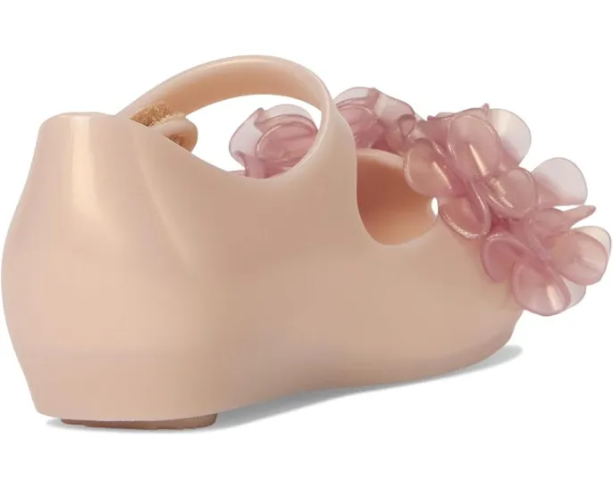 Mini Melissa сандалии Ultragirl Springtime для детей с блестящим покрытием