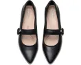 Туфли Clarks Natalyn May с острым носком на квадратном каблуке и пряжкой