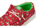 Hey Dude Kids Wally Holiday Sweater детские лоферы с новогодним принтом