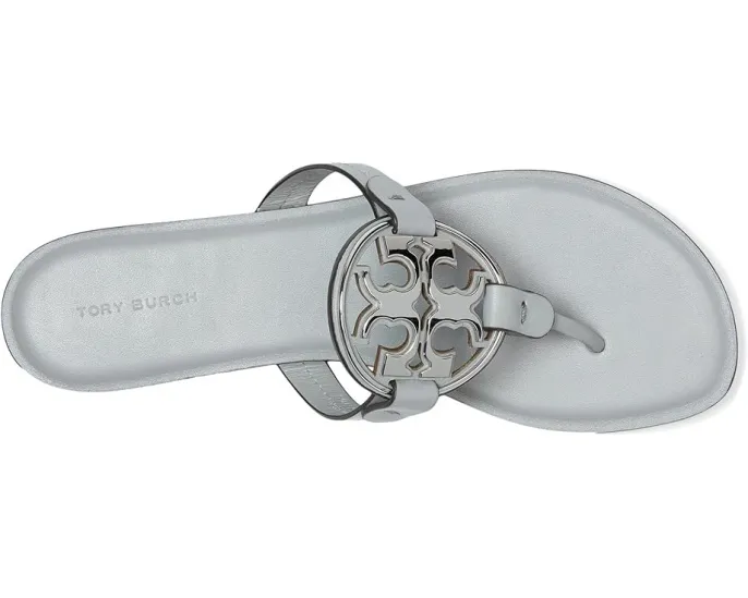 Босоножки Tory Burch Metal Miller из натуральной кожи с логотипом