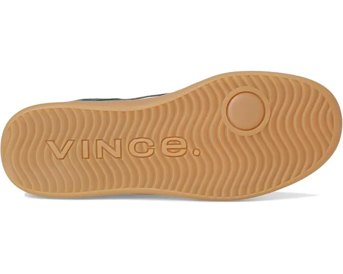 Кроссовки Vince Oasis-W из мягкой кожи и замши с волнообразным дизайном