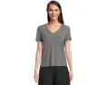 Футболка Michael Stars Vera Tee с V-образным вырезом и коротким рукавом