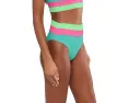 Бикини Beach Riot Heidi Bottom с цветными блоками и ребристой тканью