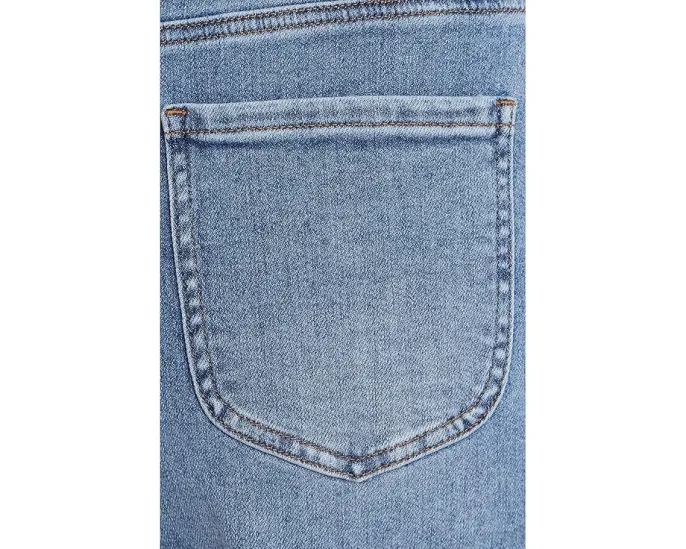 Широкие укороченные джинсы NYDJ Petite Brigitte с накладными карманами