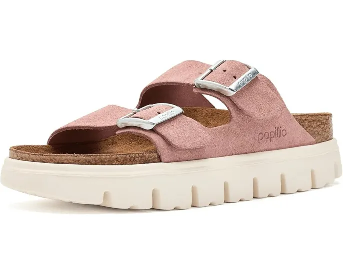 Birkenstock Arizona с массивной платформой на контурной стельке
