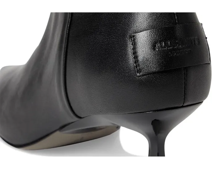 Ботинки AllSaints Vivian с каблуком и застежкой-молнией