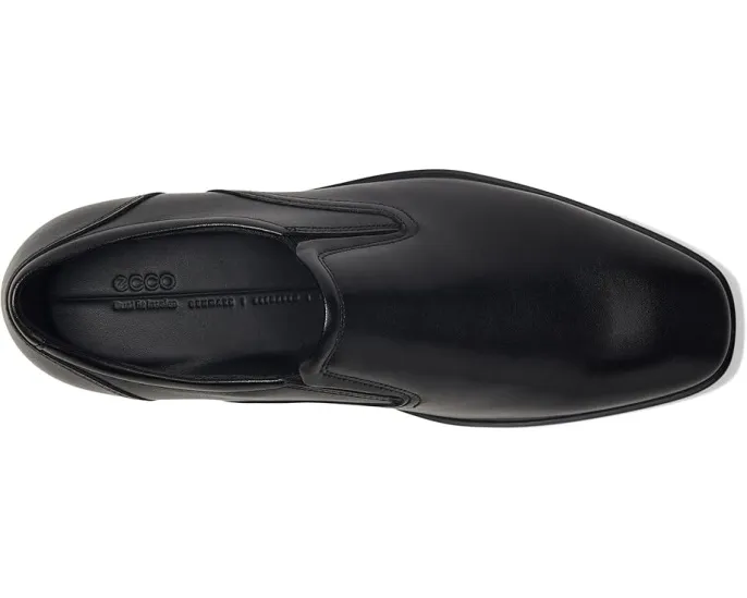 ECCO Milan лоферы слипоны с круглым носком из премиальной кожи