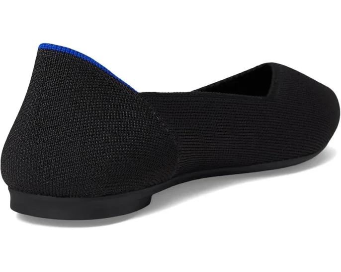 Балетки Rothy's The Point II с просторным носком и эластичной вставкой