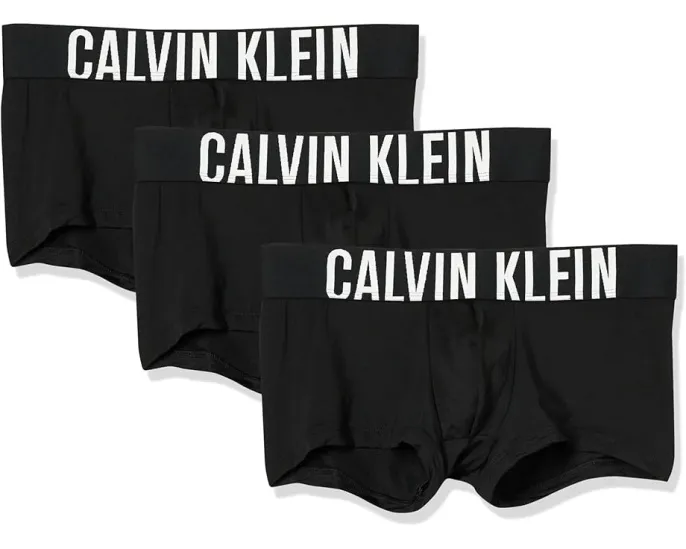 Трусы-слипы Calvin Klein Intense Power 3-Pack Low Rise с контурным мешочком